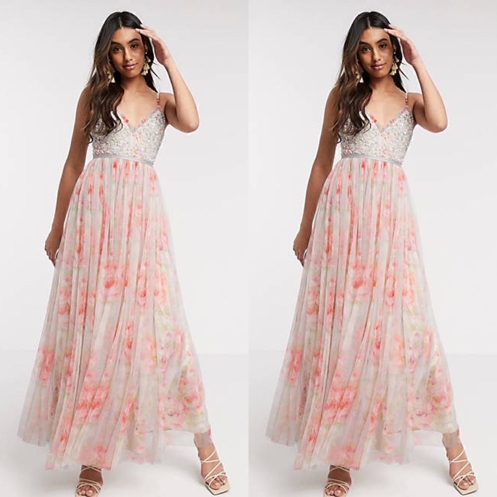 Needle & Thread Ruby Bloom Maxi Dress - BHLDN - Picture 2 of 9